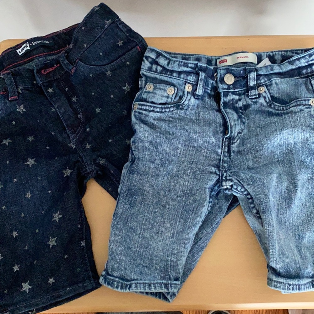 Levi’s Girls Summer Bundle (Bermuda Shorts) Size 6